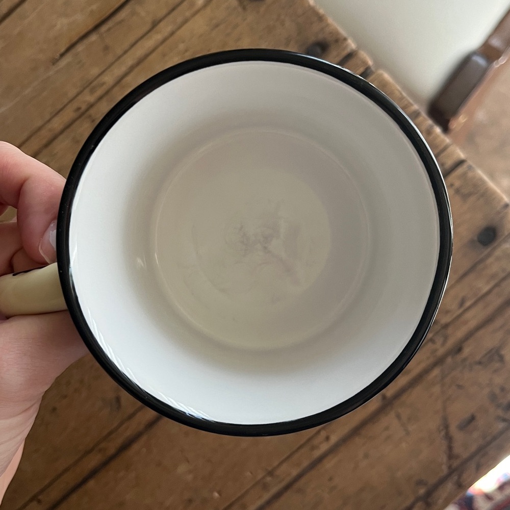 NATURAL LIFE Ceramic Mug with Sunrise and Floral Design - Picture 6 of 8
